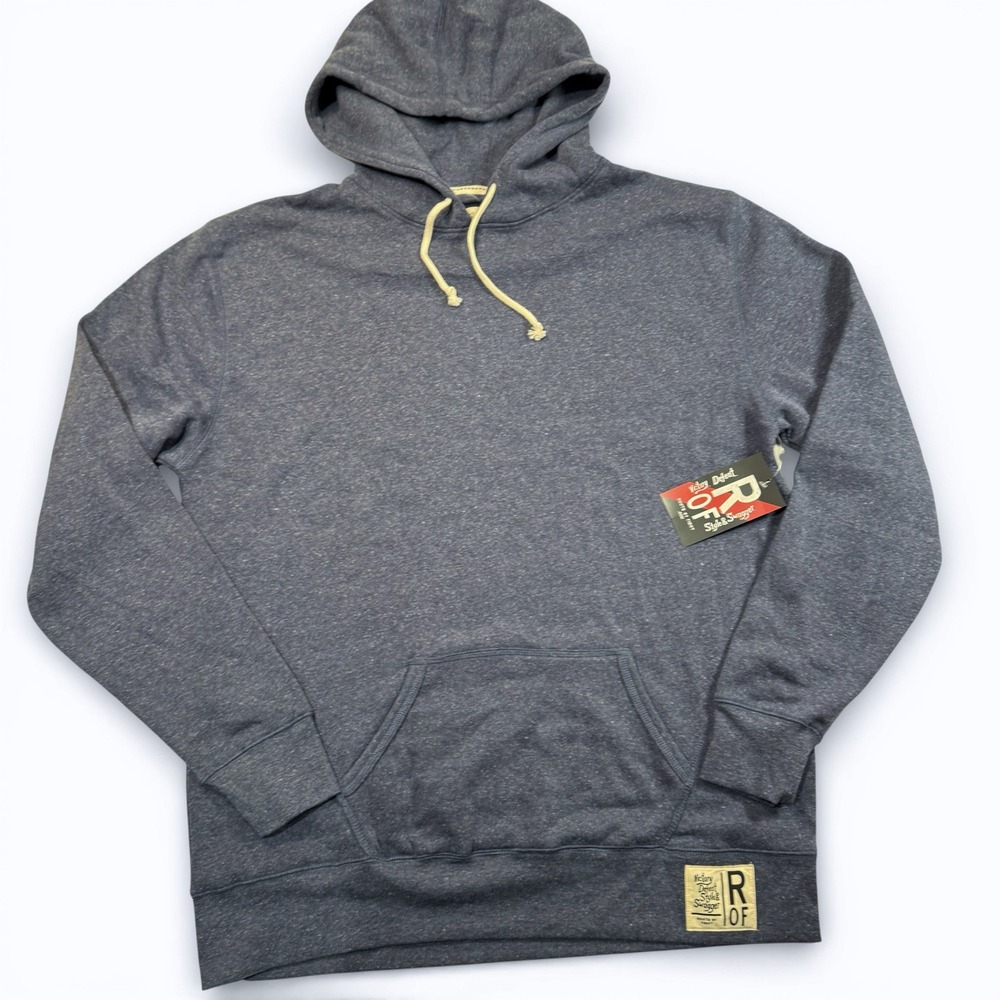 Roots of Fight Core Hoodie‎ Mens 3XL Pullover Blue Cotton Long Sleeve Casual NWT